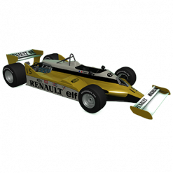 ACFL FW07 WILLIAMS 1980 + RENAULT RE30
